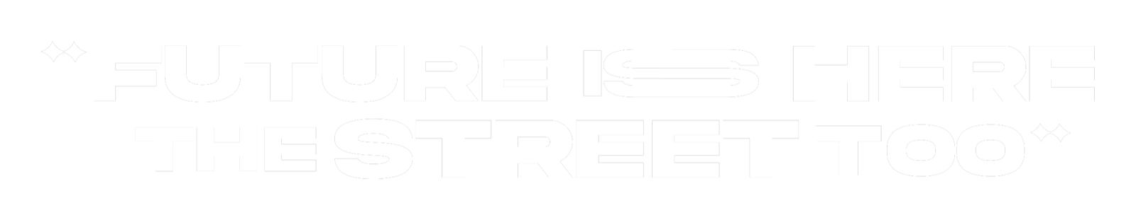 Future is here, the street too
